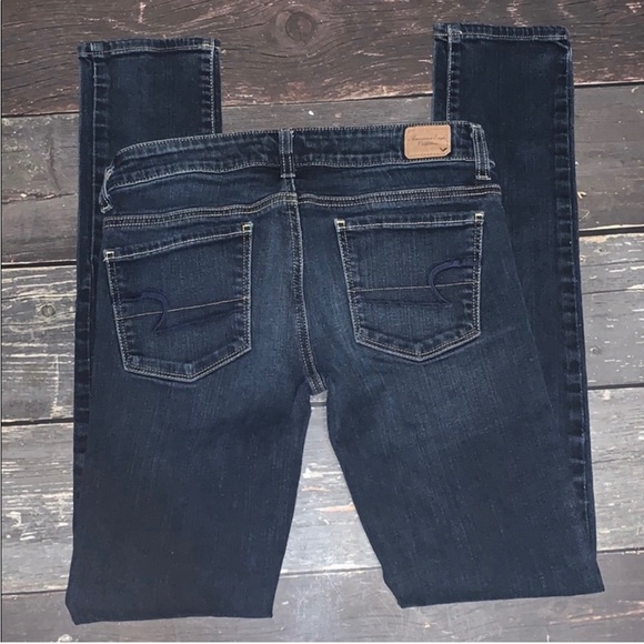 American Eagle skinny jeans dark wash - Picture 2 of 11